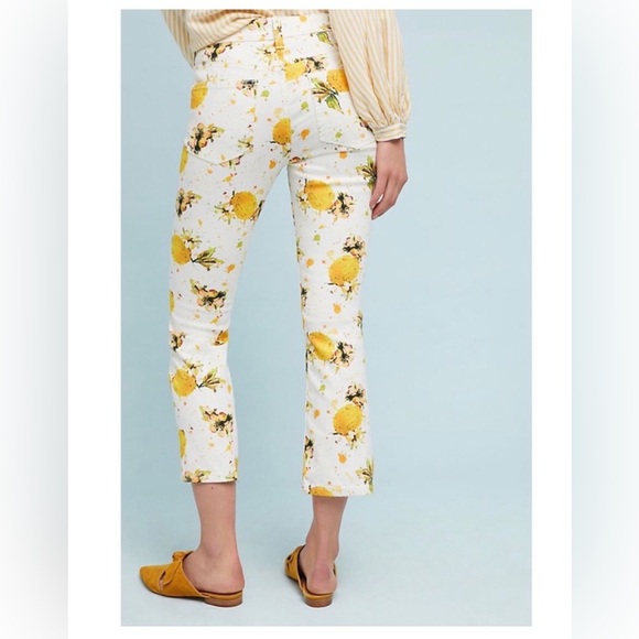 Pilcro and the letterpress Women’s 24P Lemon Grove High Rise Bootcut Crop Jeans - Picture 3 of 14